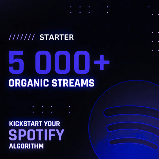 Starter (5,000+ Organic Streams)