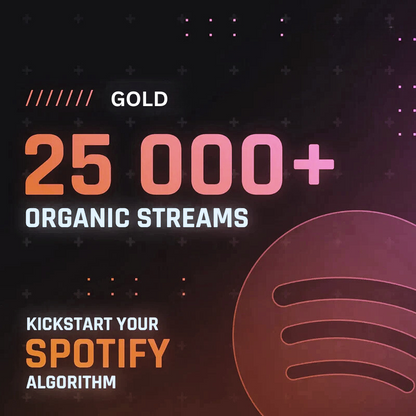 Gold (25,000+ Organic Streams)